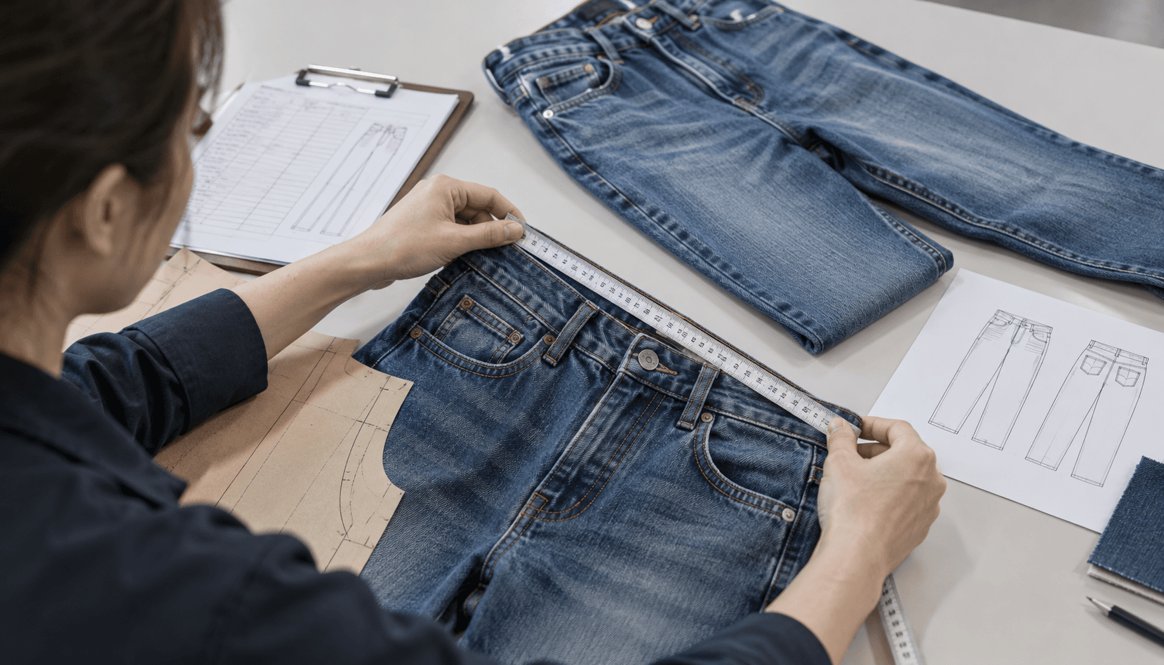 Checklist di accettazione qualità per capi denim finiti: non usare le foto del campione come base di verifica