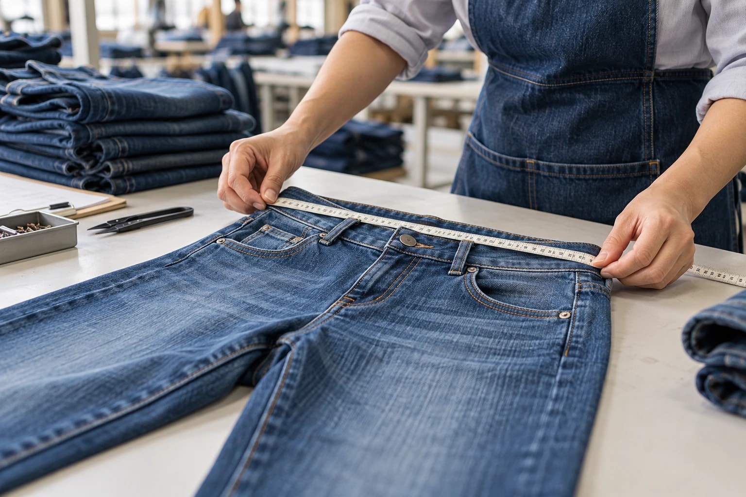 Sample & workmanship review — AI-created inspection scene