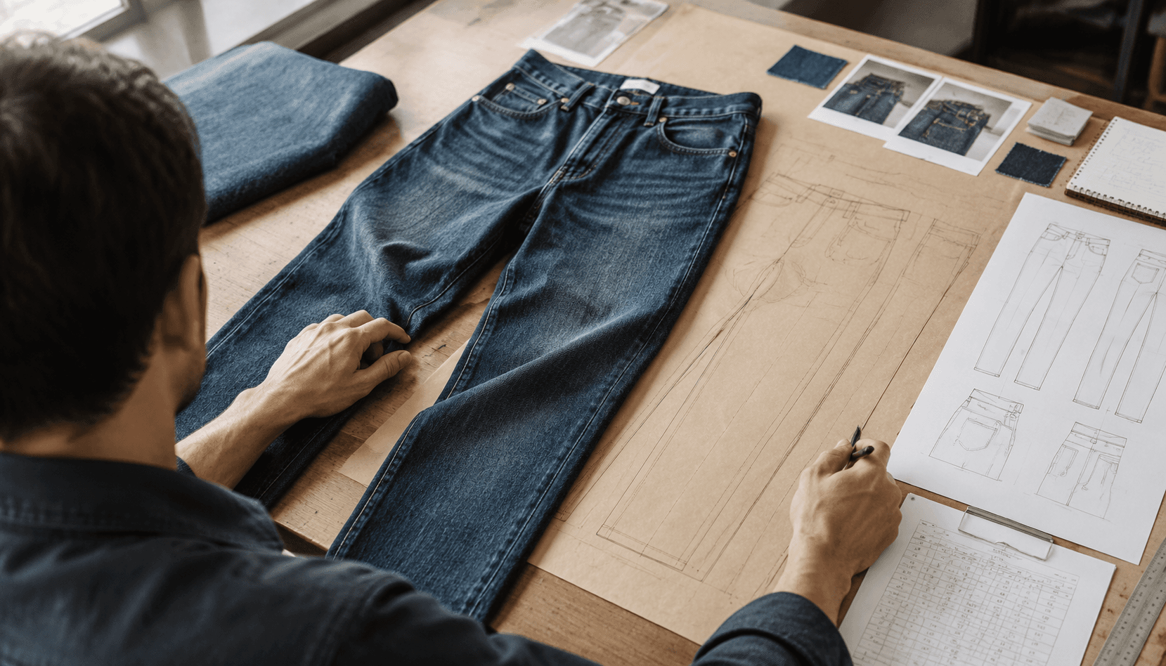 Quels documents sont nécessaires pour un prototype de jean : comment choisir entre dossier technique et échantillon de référence