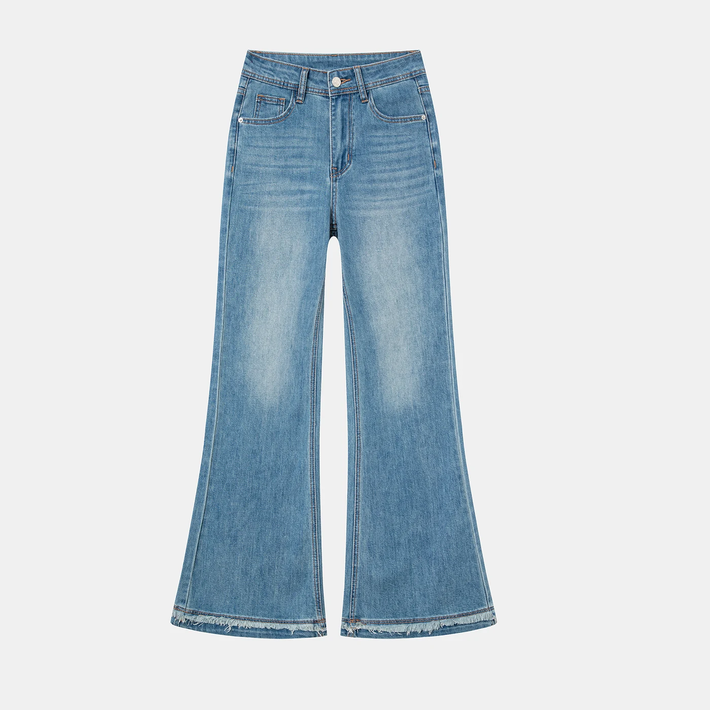 Women's Stretch Flared Jeans High Waist — product detail 2