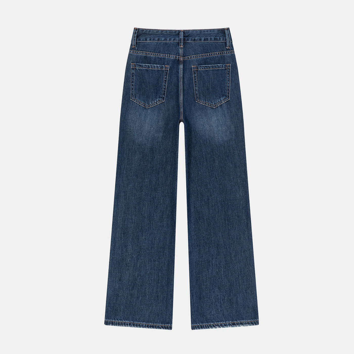 Non-Stretch Straight Leg Jeans — product detail 3