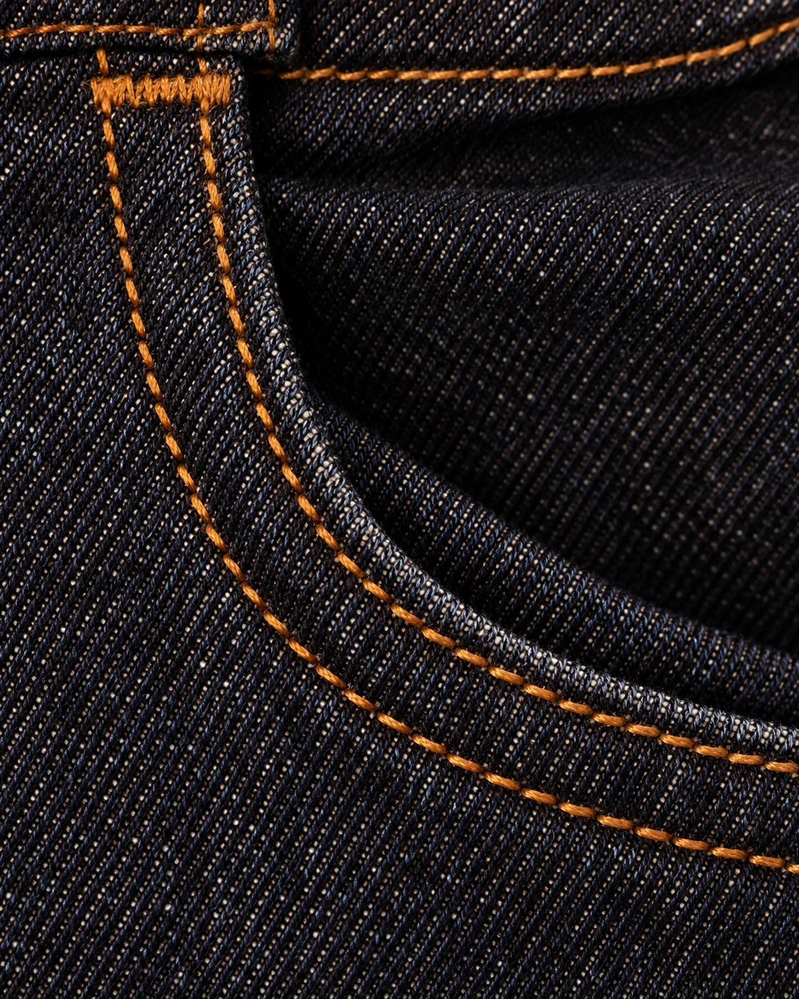 深蓝大翻边牛仔短裤 · 款式示意 5